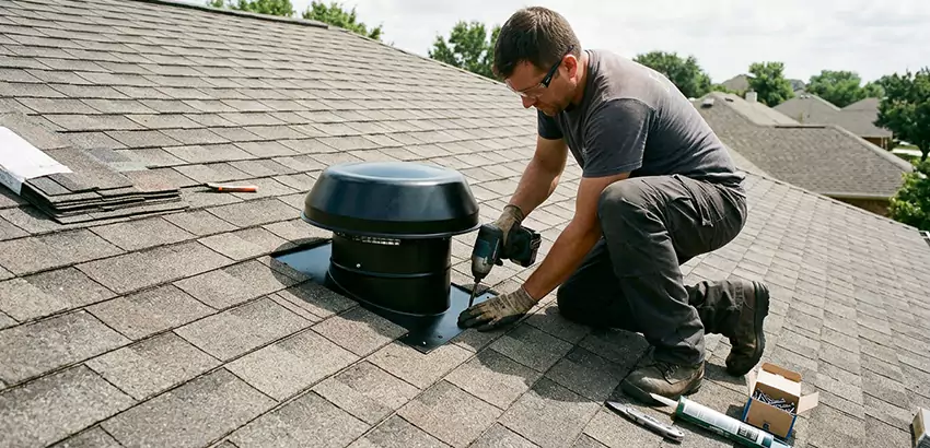 Roof Vent Fan Installation in Riverview