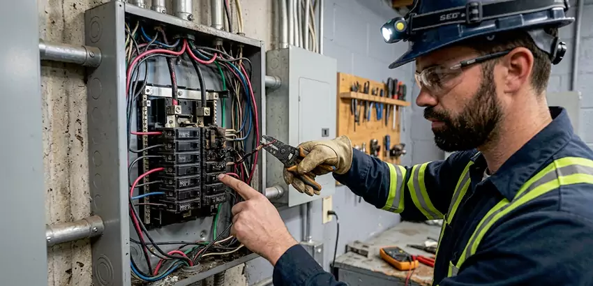 Breaker Box Short Circuit Repair in Riverview