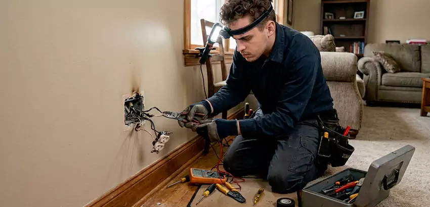 Short Circuit and Dead Outlet Repair in Riverview