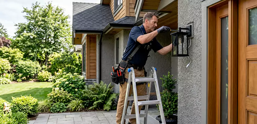 Outdoor and Exterior Light Fixture Installation in Riverview