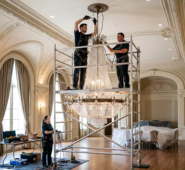 Professional Chandelier Installation: Your Local Fixture Team in Riverview, FL