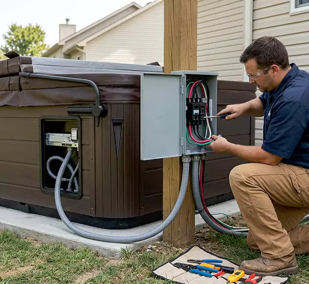 Professional Hot Tub Electrical Installation: Your Local Spa Wiring Team in Riverview, FL